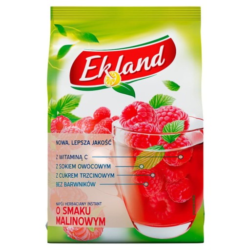 Ekland Malina 300g instantný čajový nápoj