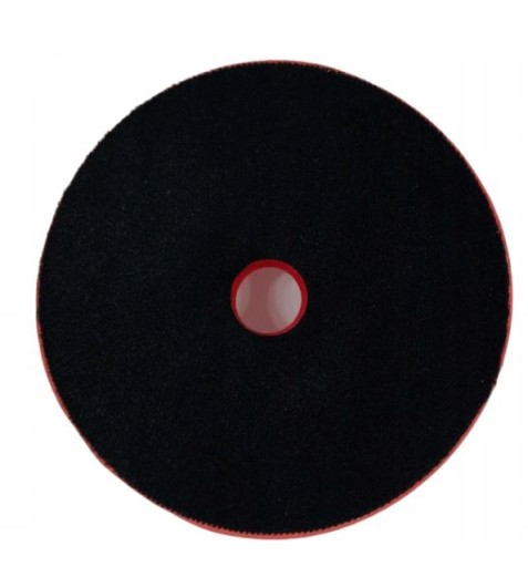 Červená špongia leštiaca podložka 125mm mäkká voštinová Kormax