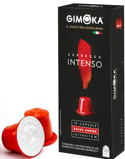 GIMOKA INTENSO NESPRESSO KAPSULY 10 ks