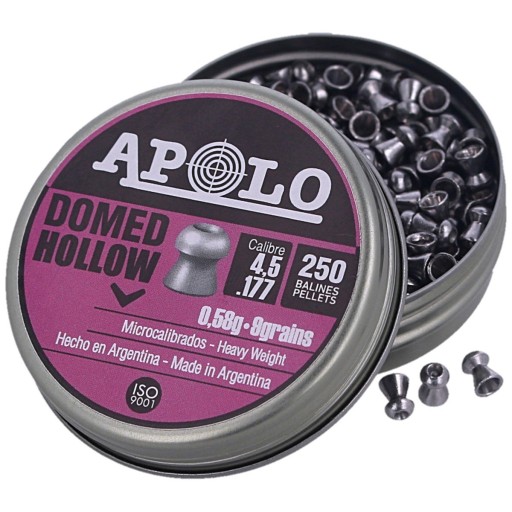 Apolo Premium kupolovité duté pelety 4,5 mm (E19202)