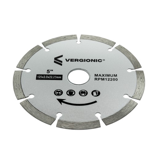 DIAMANTOVÝ DISK NA BETÓN, TEHLY, KAMEŇ, 125 mm
