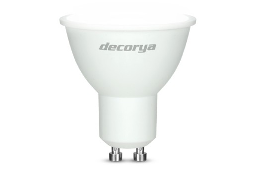 EFEKTÍVNA SMD PREMIUM GU10 LED ŽIAROVKA Decorya 10W 4000K DENNÁ BIELA FARBA