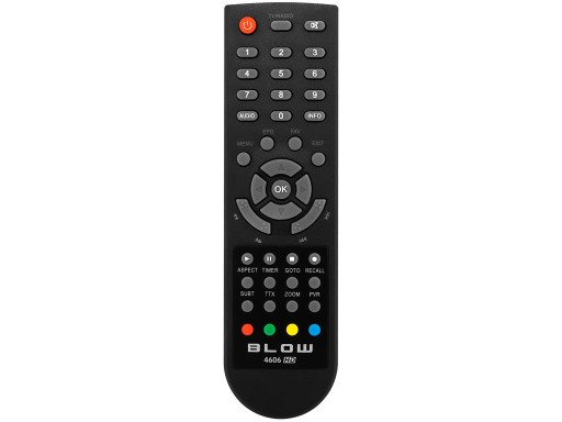 Funkčné diaľkové ovládanie k DVB-T tuneru BLOW 4606HD
