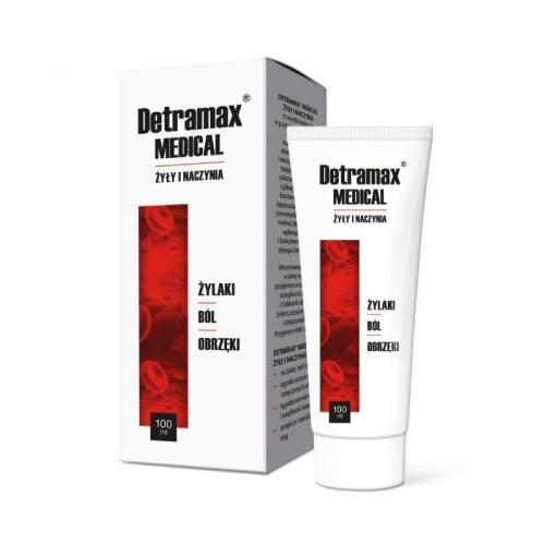 Detramax Medical Gél na žily a cievy, 100 ml