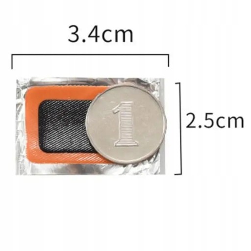 VEĽMI PEVNÉ ZÁPLATY RÚRY SADA 48 KS 3,4X2,5CM