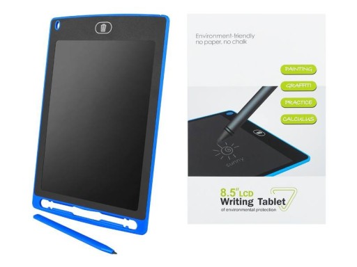 ZNIKOPIS grafický tablet pre deti na poznámky MODRÝ 8,5