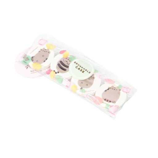 Pusheen Kitten Botanická guma 4 kusy Sada pre deti