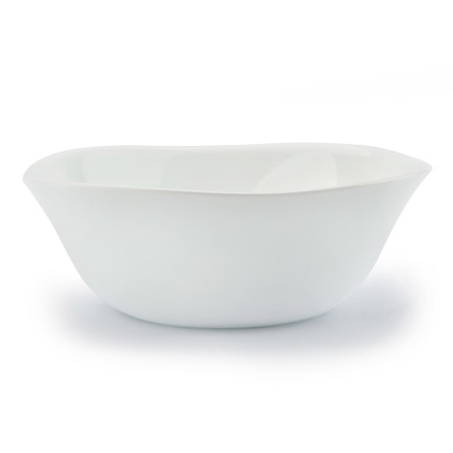 MISKA NA ŠALÁT PARMA 14cm Bormioli biela hranatá opálová misa