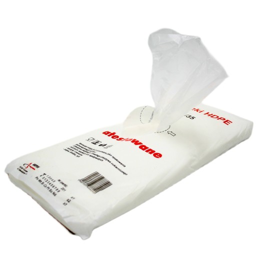 VRECKÁ Z HDPE FÓLIE NA RAŇAJKY NA JEDLO 18x35 cm SCHVÁLENÉ