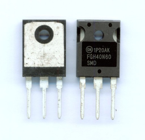 FGH40N60SMD IGBT 80A 600V 349W (80/40/120A) TO-247 TRANSISTOR