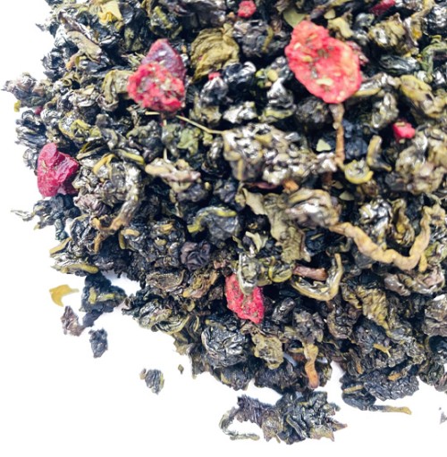 Čaj OOLONG Lyofilizované lístky čerešne MOINGA
