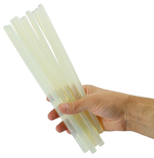 HORÚCE GLUE, biele priesvitné PDR, FLEXIBLE, flexibilné lepidlo, 1 ks