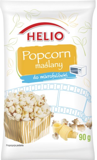 Helio maslový popcorn 90 g