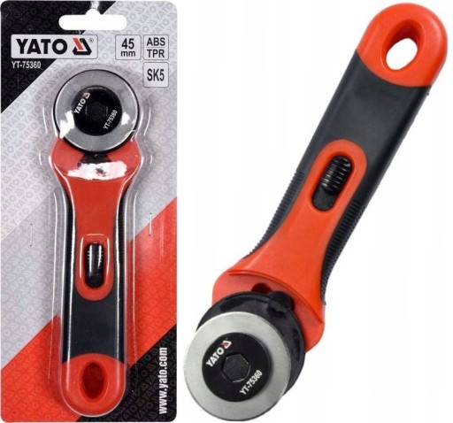 KRUHOVÝ Nôž YATO KNIHORSKÝ NÔŽ NA MIERU 45mm