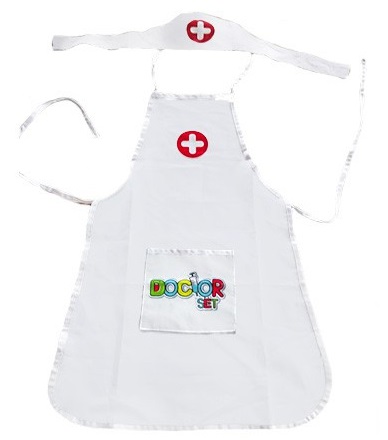 Oblečenie NURSE Woopie Costume Zástera Cap