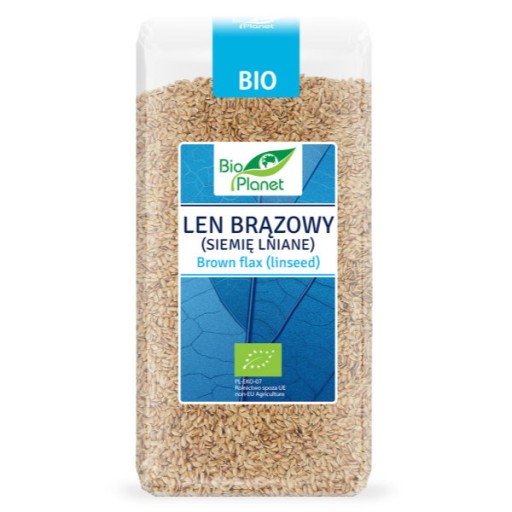 Hnedý ľan (ľanové semienko) BIO 400g