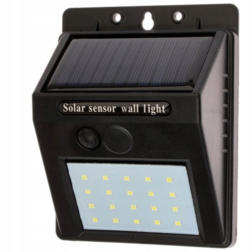 LED SOLÁRNA LAMPA SO SNÍMAČOM DO VONKAJŠEJ ZÁHRADY