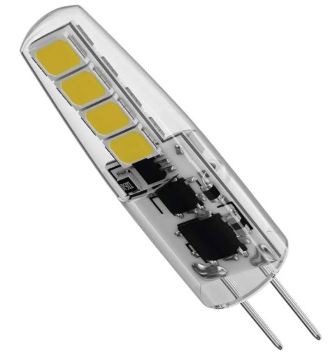 EMOS ZQ8621 Klasická JC A++ 2W G4 LED žiarovka, neutrálna biela