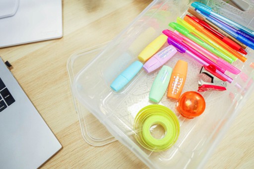 Organizér, plastová nádoba s krytom, 5-litrový box