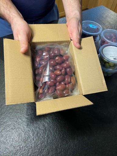 Grécke olivy KALAMATA z Peloponézu - podľa váhy