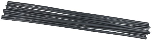 1M ZMRŠŤOVACIA TUBA S LEPIKOM HRUBÉ ČIERNA 8mm 8/2,7 mm