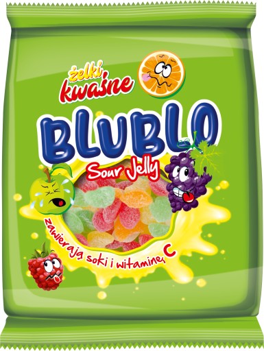 Apetitki BLUBLO Kyslé želé 80g šťavy a vitamín C