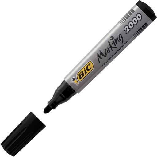 PERMANENTNÝ ZNAČOVAČ ČIERNE ZNAČENIE 2000 BIC ROUND
