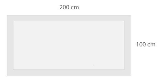 PANAMEDICA Jednorazová vysoko savá podkladová báza 100x200 cm SILNÁ HRUBÁ 1 ks.