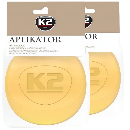 2 X K2 APLIKÁTOROVÁ HUBOVÁ PODLOŽKA NA NANÁŠANIE VOSKOVEJ PASTE