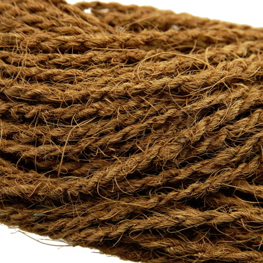 Prírodný povrázok z kokosového vlákna do záhrady, 0,5 cm x 15 m, ekologický