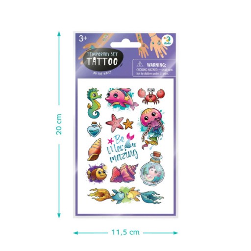 Sada tetovaní pre deti - Sea Fun