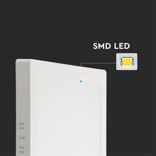 V-TAC LED panel Prisadené prémiové stropné svietidlo 18W štvorcové 220x220 VT-61018 40