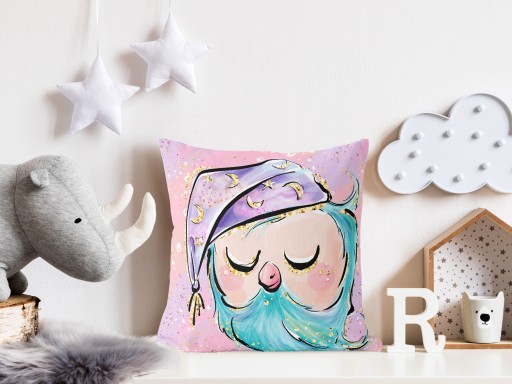 Obliečka na vankúš SOVA 45CM 45X45 VEĽKÝ vankúš