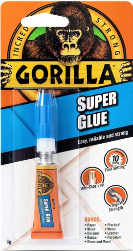 OKAMŽITÉ LEPIDLO ULTRA SILNÉ GORILLA SUPER GLUE 3G