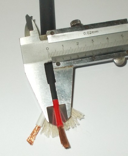 Reproduktorový kábel 2x3,3mm2 2x3,3 okrúhly s bavlnou