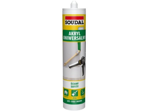 Soudal Acrylic Univerzálny Akrylový tmel ŠEDÝ 280ml