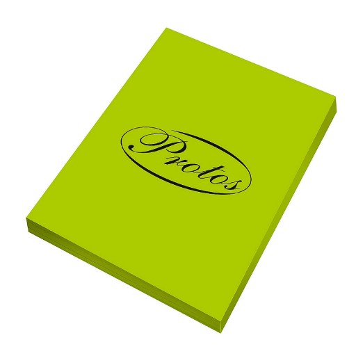 Farebný kopírovací papier A4, svetlozelený, 100 listov