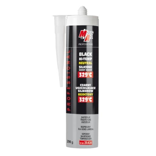Tesniaca hmota (silikón) 290g čierna na