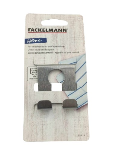 Fackelmann Háčiky, dverové a šatníkové vešiaky 50x50mm