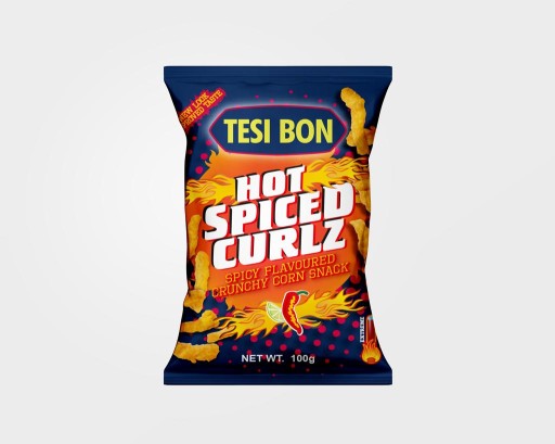Tesi bon HOT SPICED CRULZ 100g Pikantné chrumkavé lupienky