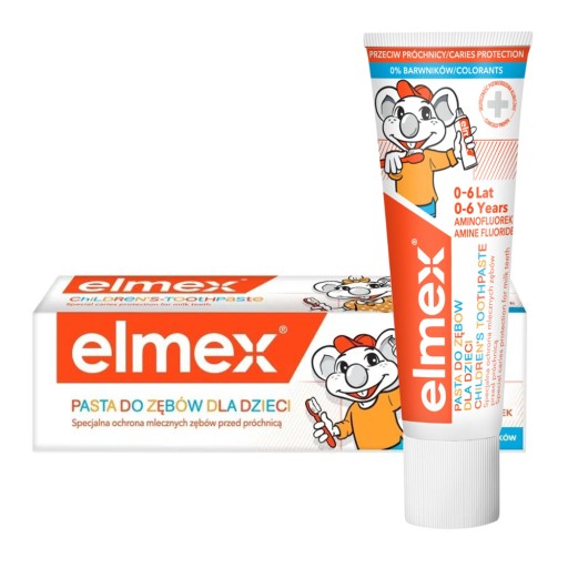 Zubná pasta ELMEX Kids 50ml pre deti 0-6