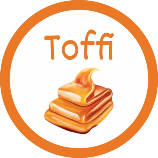 Cukor na cukrovú vatu Toffee 100g Vedro karamelovej farby