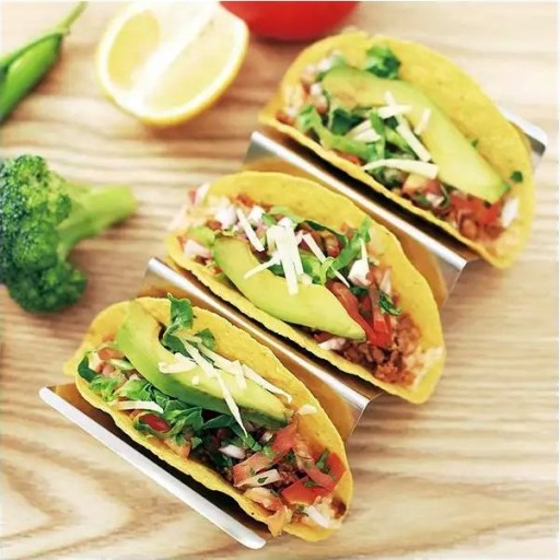 DRŽIAK NA STOJAN NA PODÁVANIE TACOS, TOASTOVÝCH SENDVIČOV