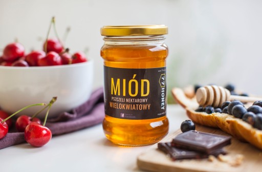 Viackvetový med 400g - 100% PRÍRODNÝ a SKUTOČNÝ med z TISÍC kvetov