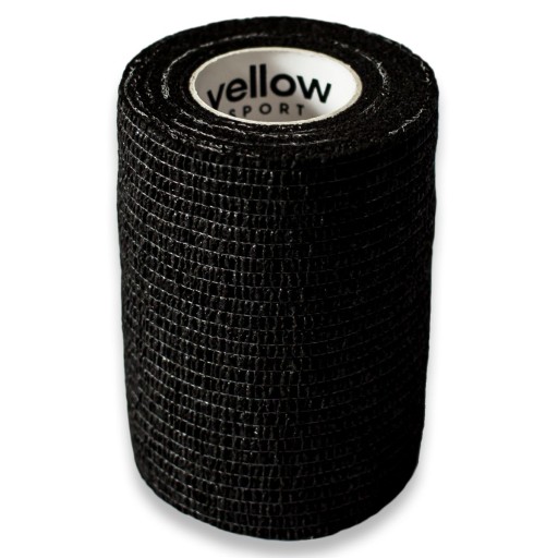 yellowBAND samolepiaci súdržný obväz Čierna