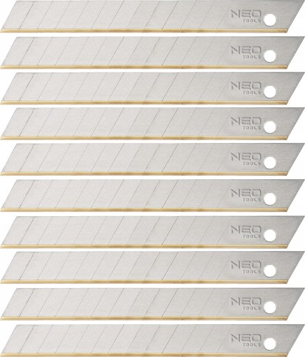 TItánové lámacie čepele 9mm 10 KS NEO 64-220
