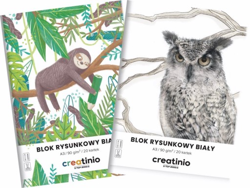 BLOK NA KRESLENIE CEATINIO A3 BIELY 20 listov 90G