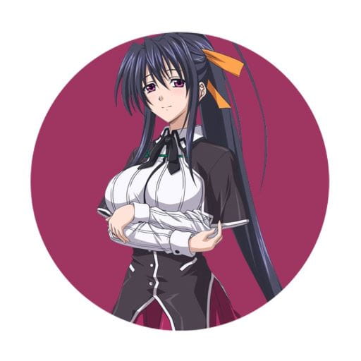 High School DxD Akeno Pattern2 Anime Pin