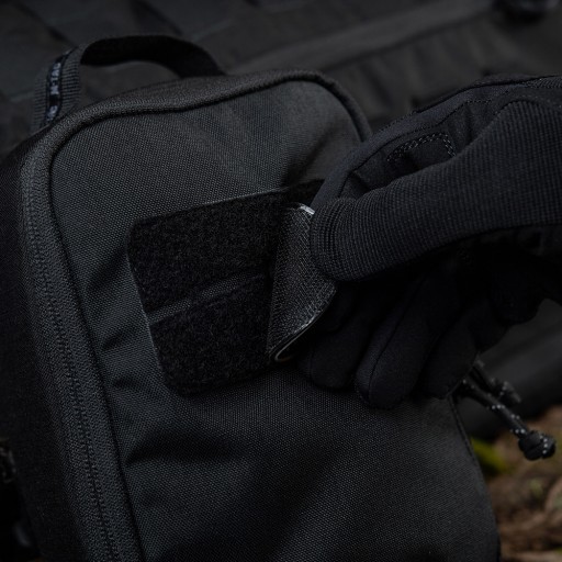 3D náplasťová prilba Terror Aegishjalmur M-Tac Emblém PVC na suchý zips čierna/biela