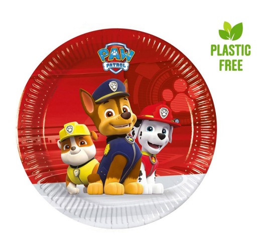 Papierové taniere PAW PATROL -20 cm/8 ks